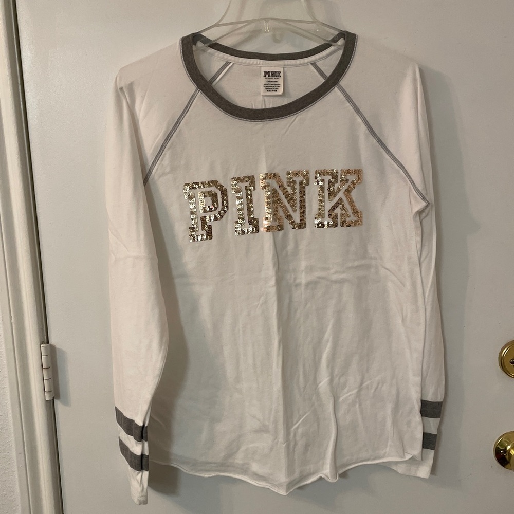 PINK Victoria’s Secret bling Long Sleeve L